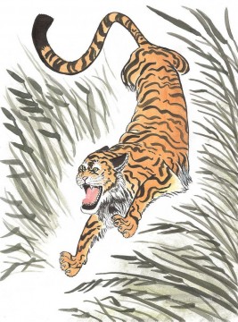 Lauf chinesischer tiger
